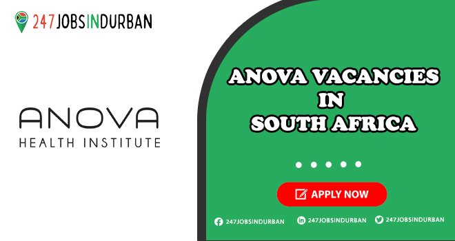 Anova Vacancies