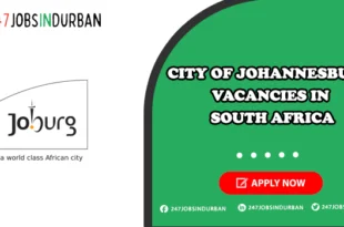 City of Johannesburg Vacancies