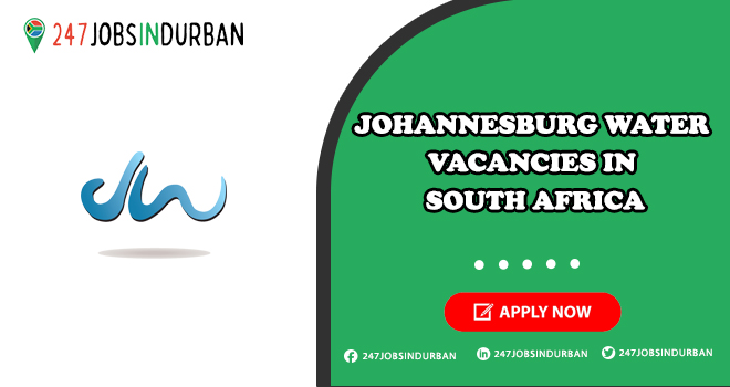 Johannesburg Water Vacancies