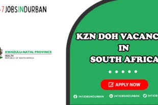 Kzn Doh Vacancies