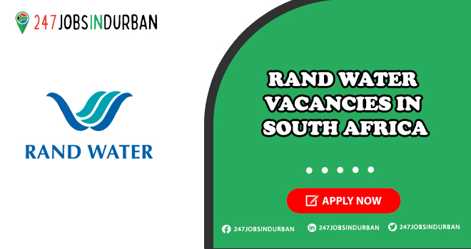 Rand Water Vacancies