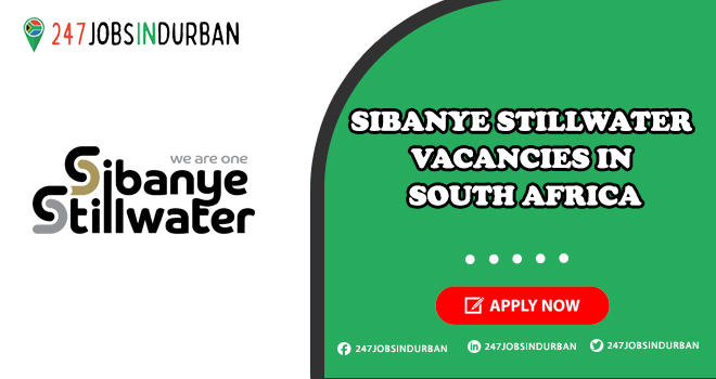 Sibanye Stillwater Vacancies 