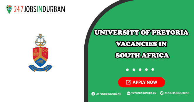 University Of Pretoria Vacancies 