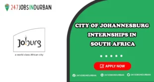 City of Johannesburg Internships