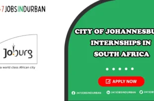 City of Johannesburg Internships