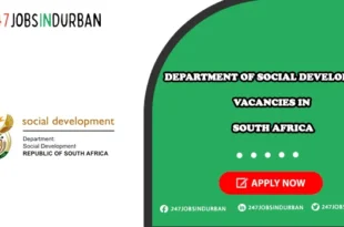 Department Of Social Development Vacancies