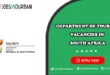 Department Of Tourism Vacancies