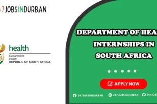 Department of Health Internships