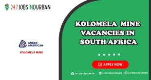 Kolomela Mine Vacancies