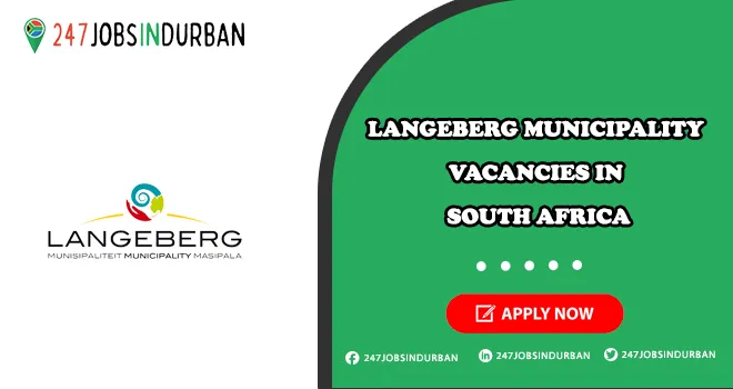 Langeberg Municipality Vacancie