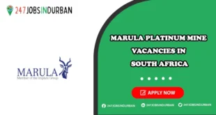 Marula Platinum Mine Vacancies